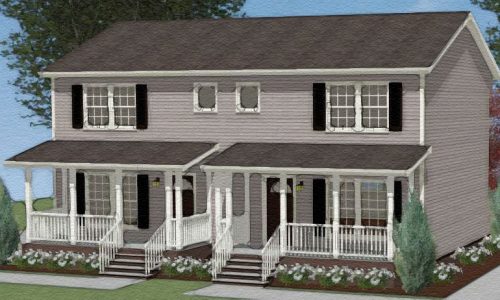 Bedford Duplex elevation
