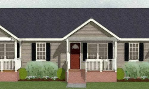 Nelson Triplex elevation