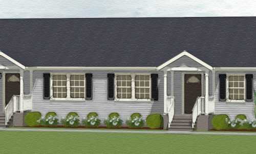 Sussex Duplex elevation